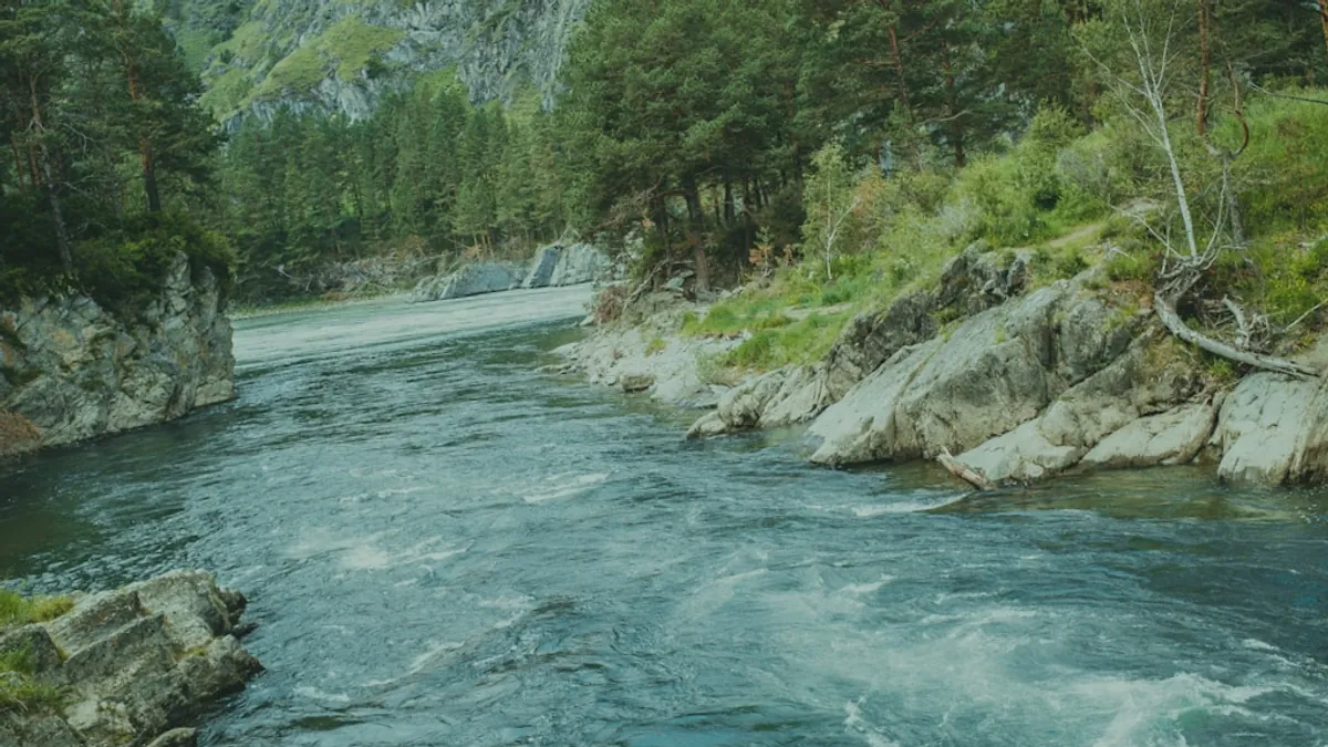 River — Islamic illustration (element)
