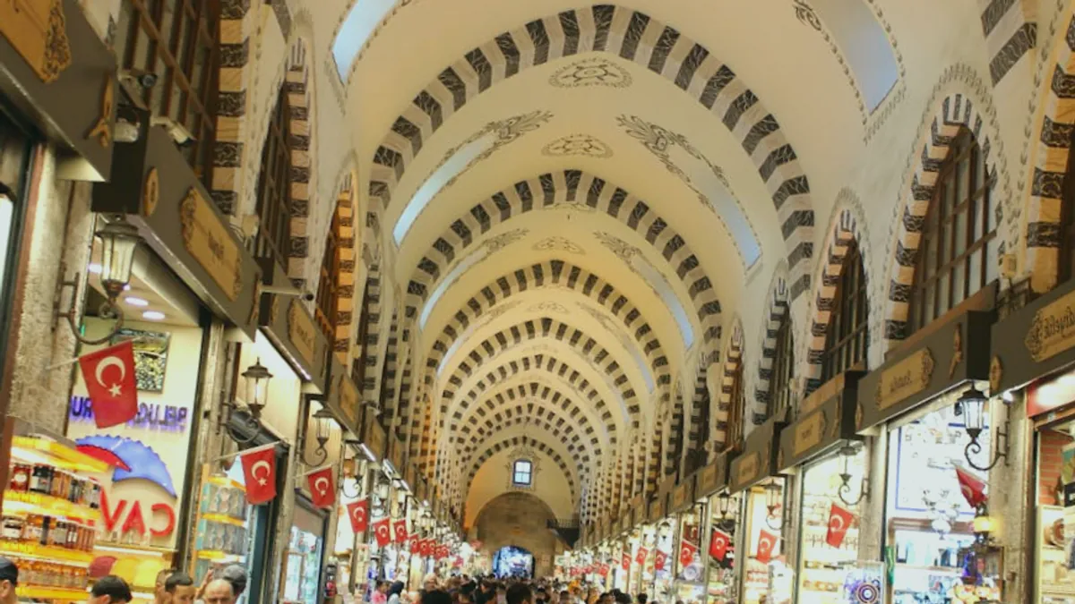 Market — Islamic illustration (place)
